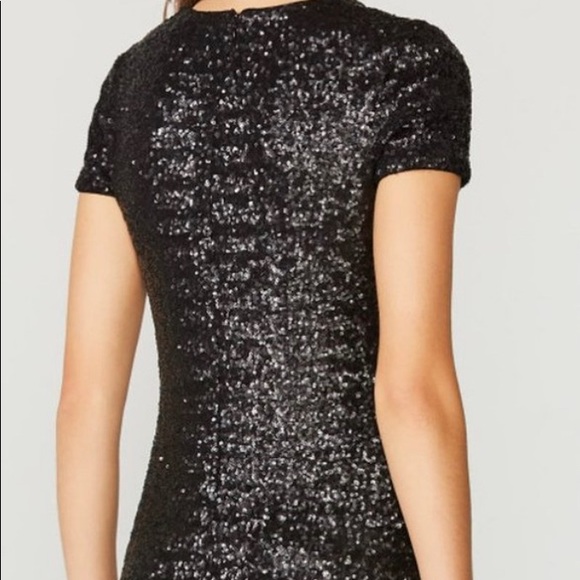 Bailey 44 Black Sequin BNWT short sleeve Top, size small (4) retails $188!! - Picture 3 of 6